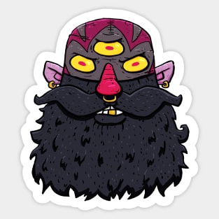 Coalbeard Sticker